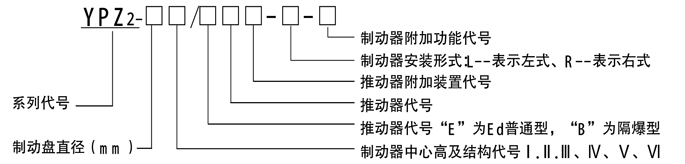 YPZ2系列電力液壓盤(pán)式制動(dòng)器介紹